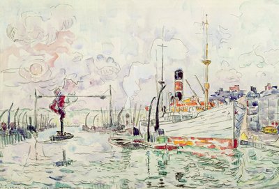 Rouen, 1924 by Paul Signac